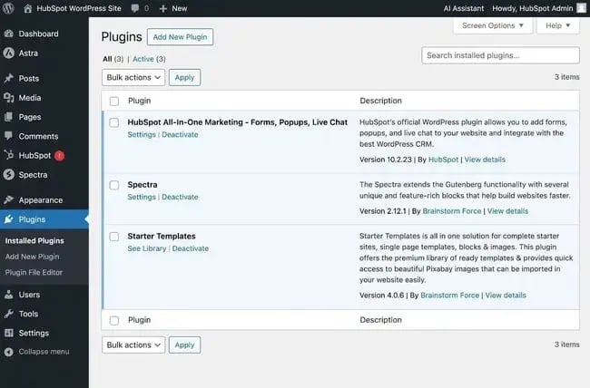 how to manage wordpress plugins.